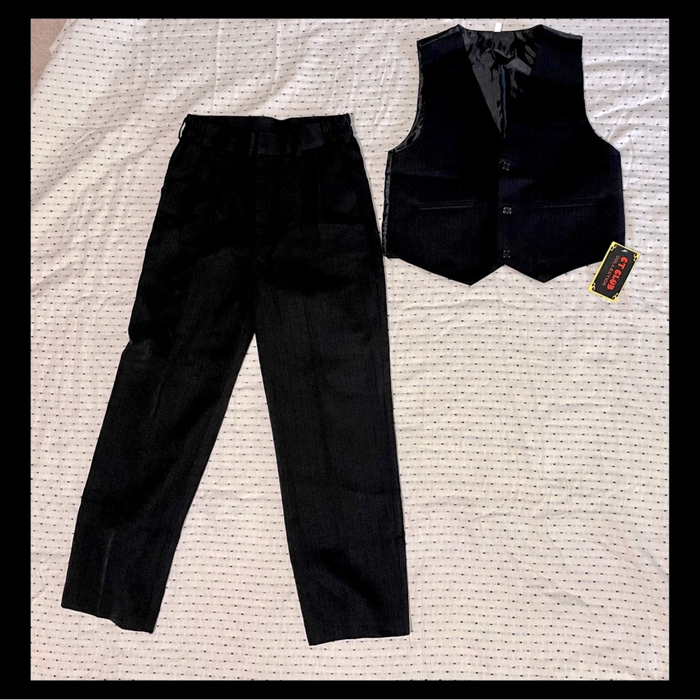 NWT CT Club 2-piece Vest and Dress Pants Size 10